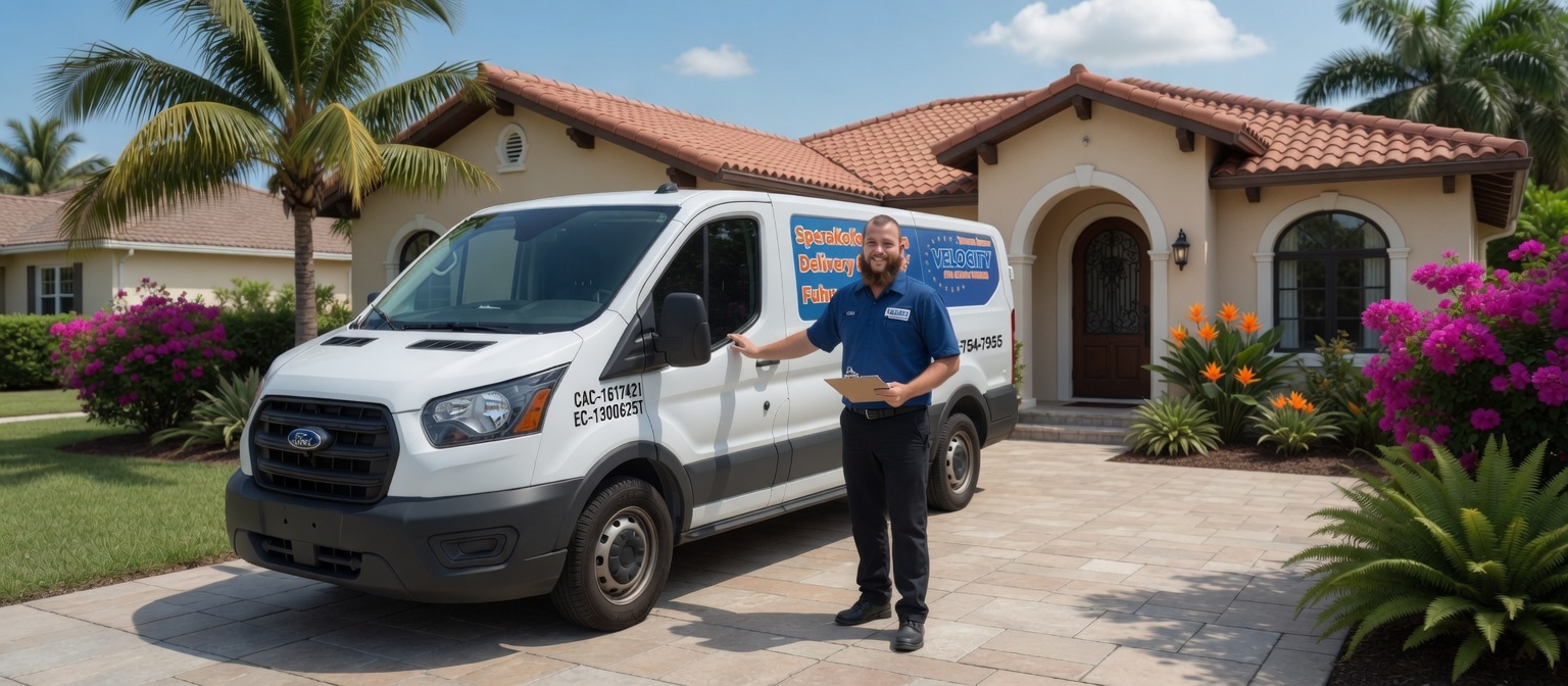 Velocity Air Conditioning technician near Carrollwood Village in Carrollwood