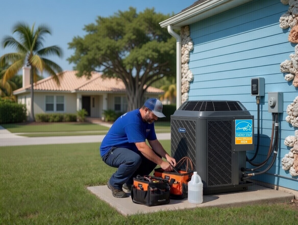 Velocity Air Conditioning technician near Mainlands in Pinellas Park