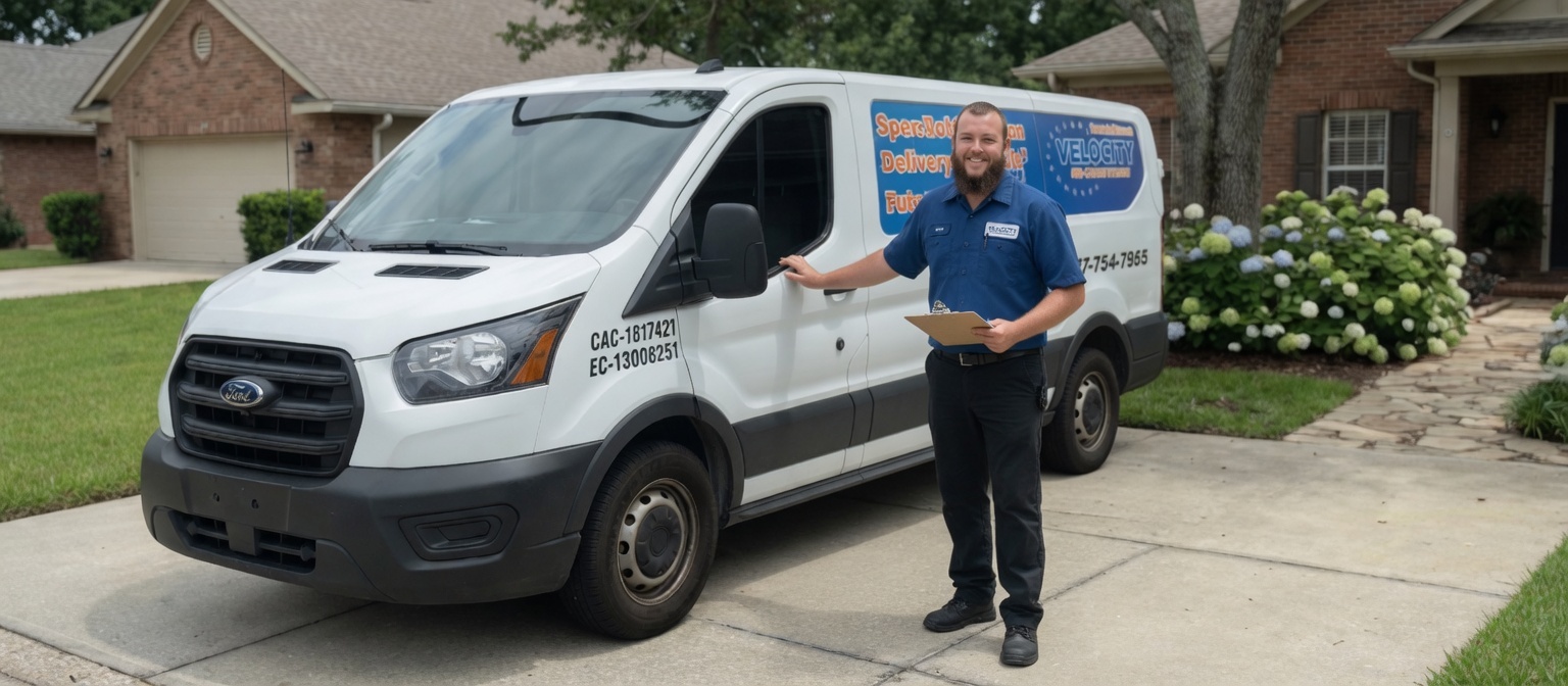 Velocity Air Conditioning technician near Bloomingdale in Riverview