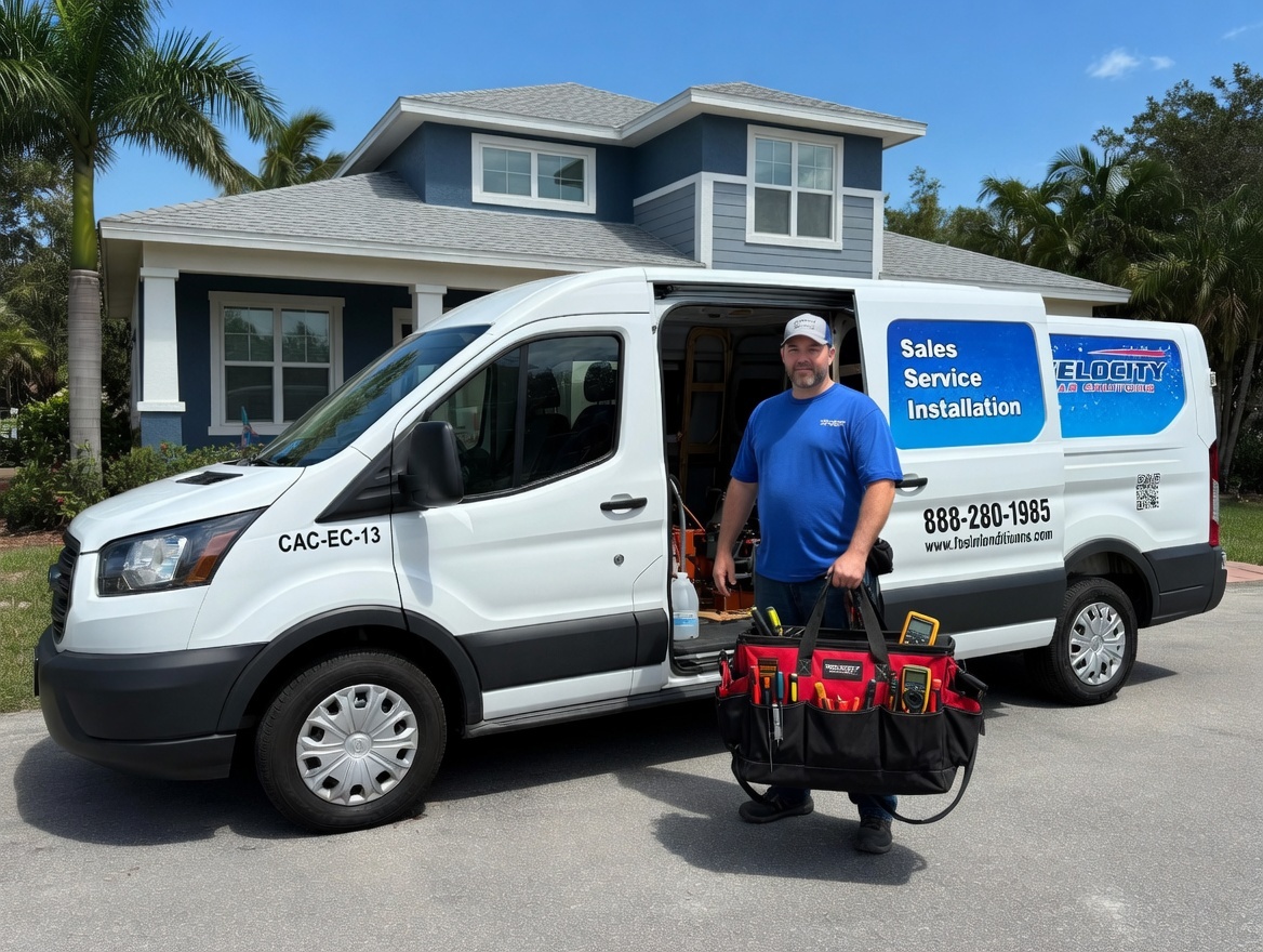 Velocity Air Conditioning technician near Bloomingdale East in Valrico