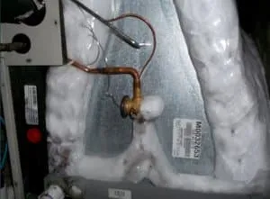 frozen AC