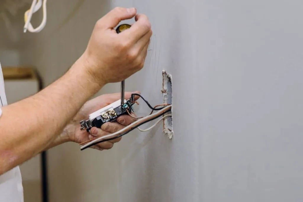 Local Electrician Performing Electrical Repair