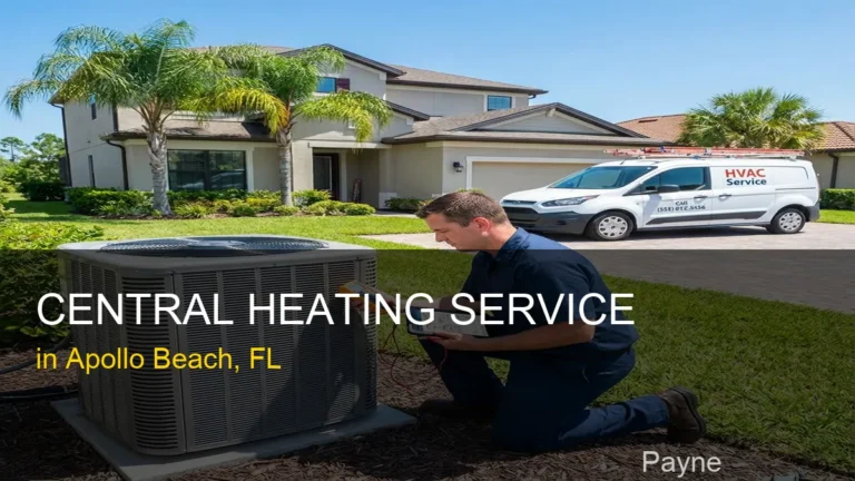 Central Heating Service in Apollo Beach - Payne