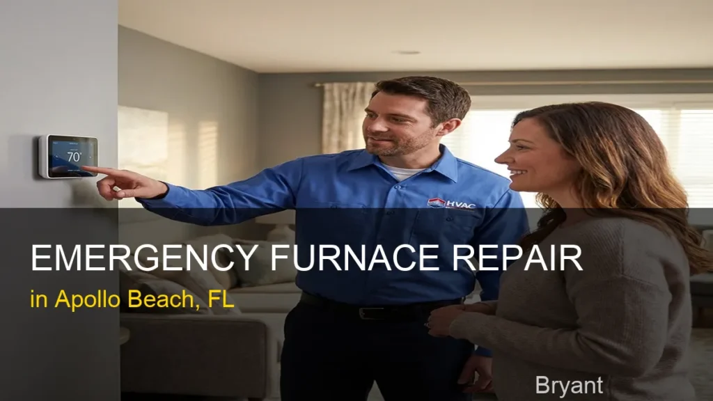 Emergency Furnace Repair in Apollo Beach - Bryant