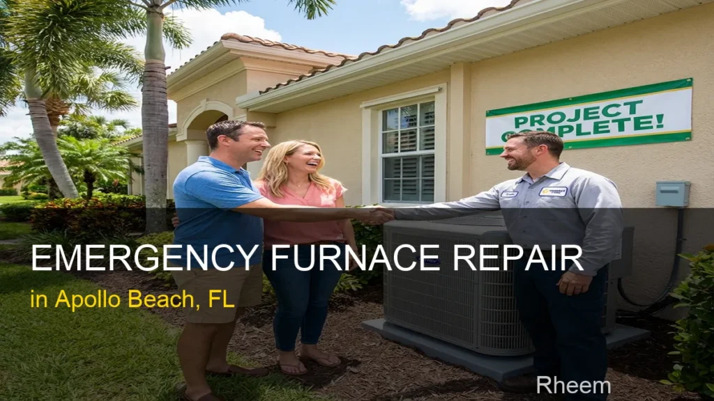 Emergency Furnace Repair in Apollo Beach - Rheem