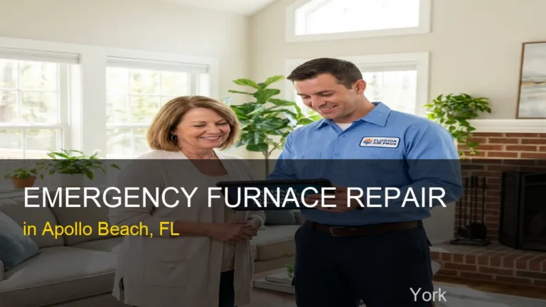 Emergency Furnace Repair in Apollo Beach - York