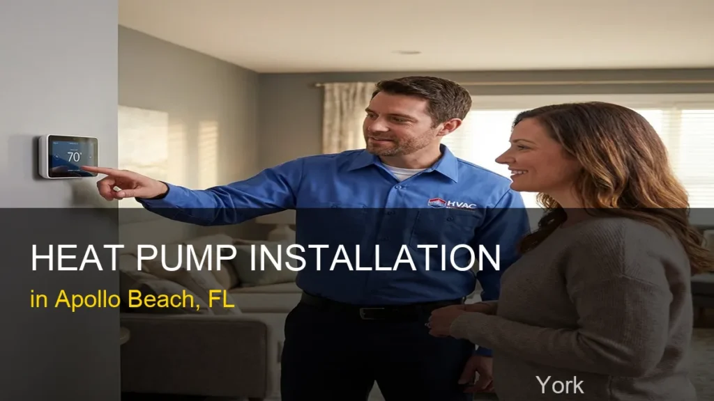 Heat Pump Installation in Apollo Beach - York