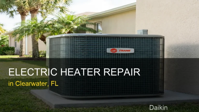 Electric Heater Repair in Clearwater - Daikin