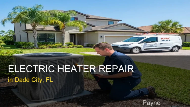 Electric Heater Repair in Dade City - Payne