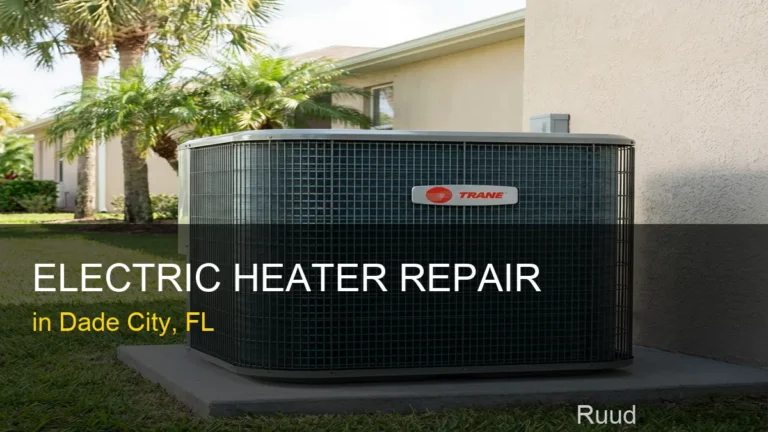 Electric Heater Repair in Dade City - Ruud