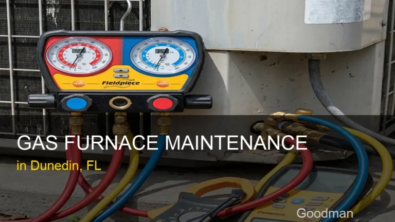 Gas Furnace Maintenance in Dunedin - Goodman