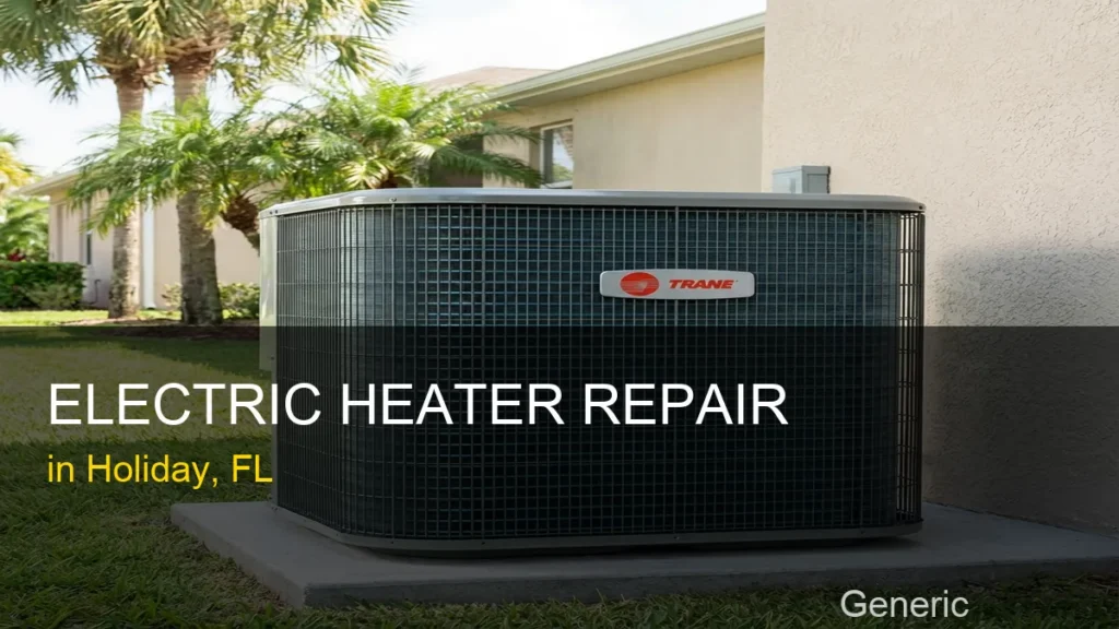 Electric Heater Repair in Holiday - Generic