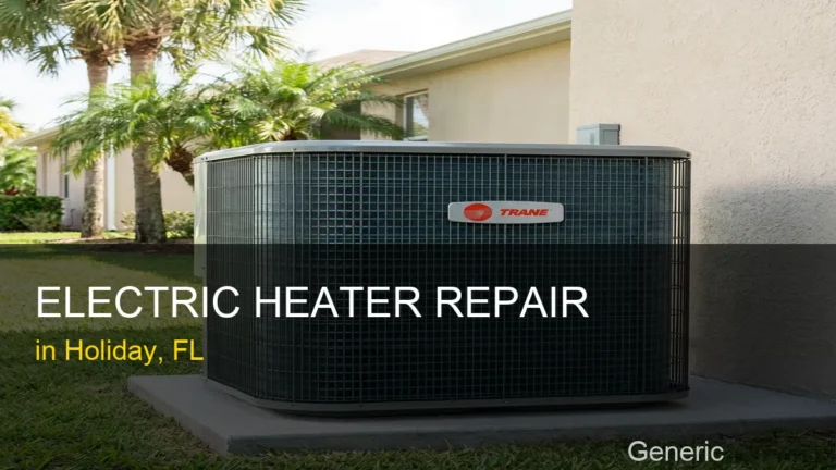 Electric Heater Repair in Holiday - Generic