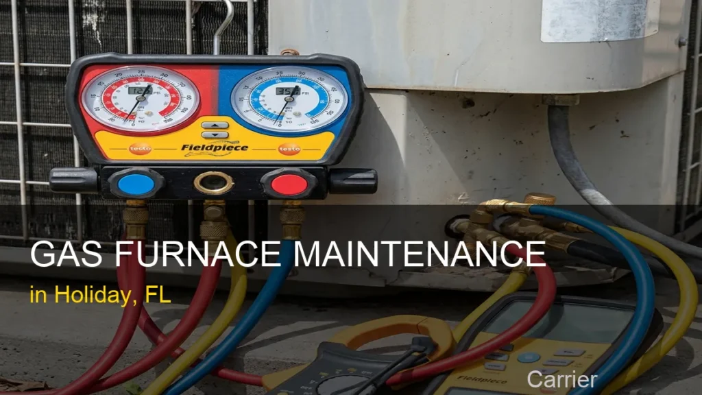 Gas Furnace Maintenance in Holiday - Carrier