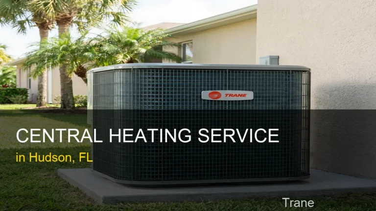 Central Heating Service in Hudson - Trane
