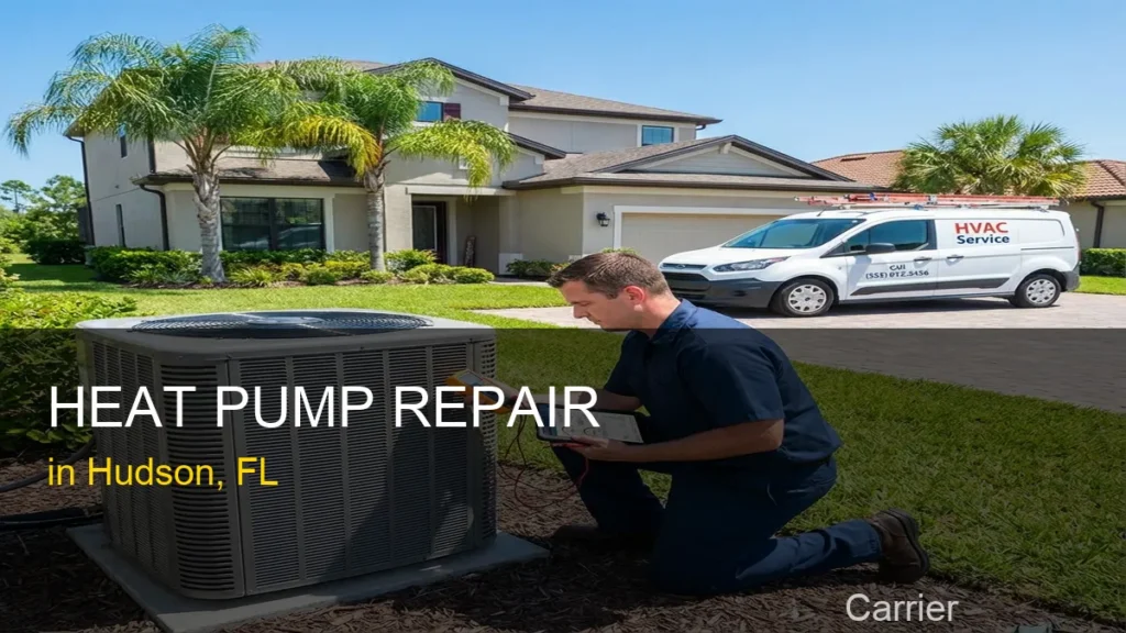 Heat Pump Repair in Hudson - Carrier