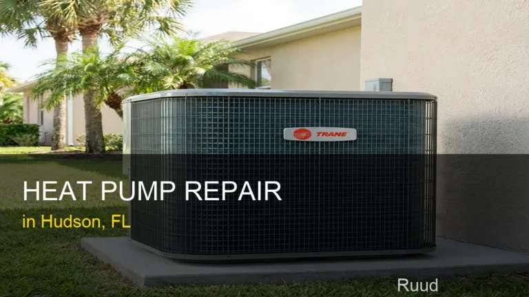 Heat Pump Repair in Hudson - Ruud