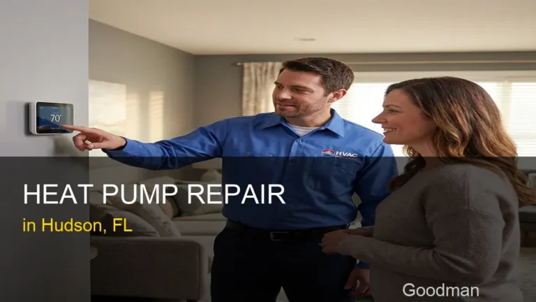 Heat Pump Repair in Hudson - Goodman
