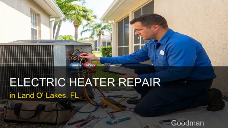 Electric Heater Repair in Land O' Lakes - Goodman