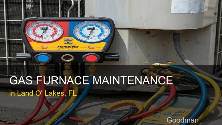 Gas Furnace Maintenance in Land O' Lakes - Goodman