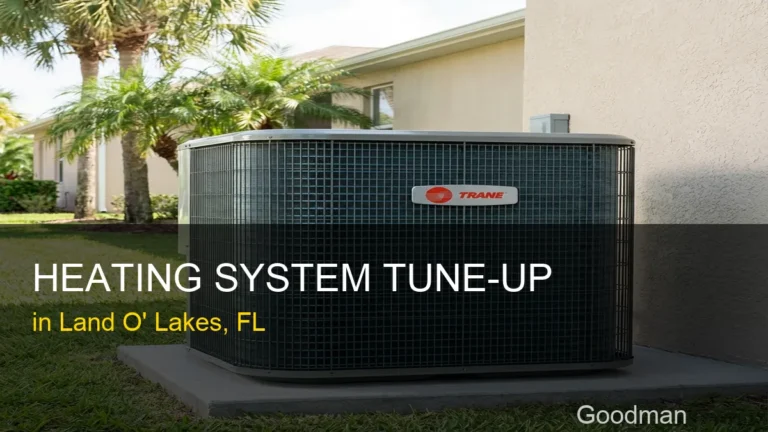 Heating System Tune-Up in Land O' Lakes - Goodman