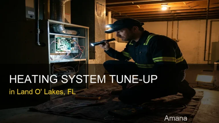 Heating System Tune-Up in Land O' Lakes - Amana