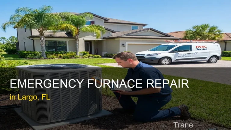Emergency Furnace Repair in Largo - Trane