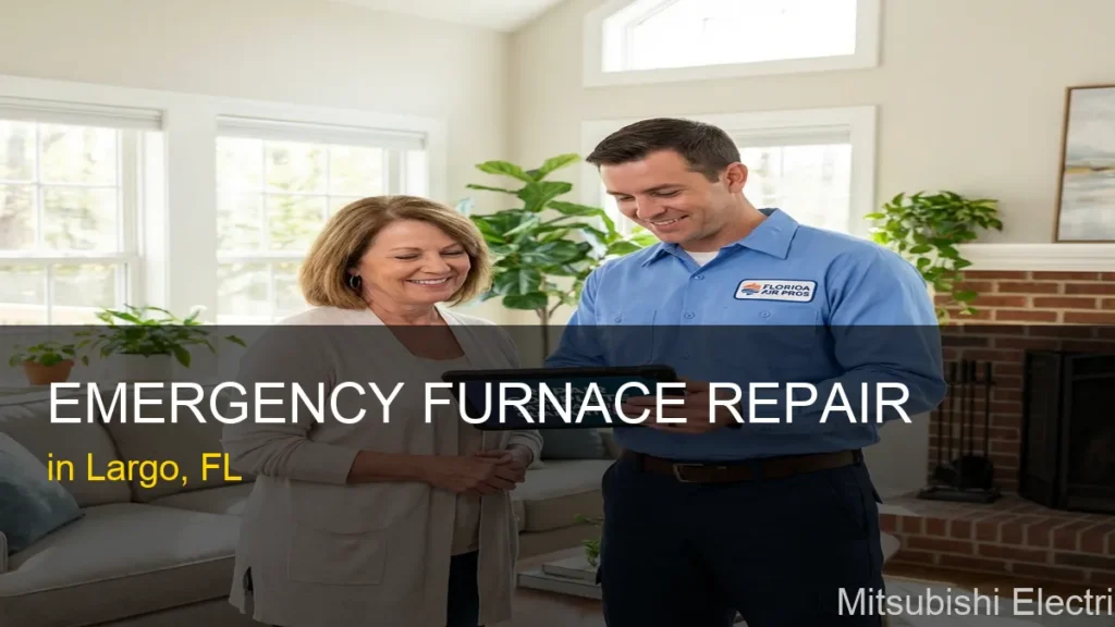 Emergency Furnace Repair in Largo - Mitsubishi Electric
