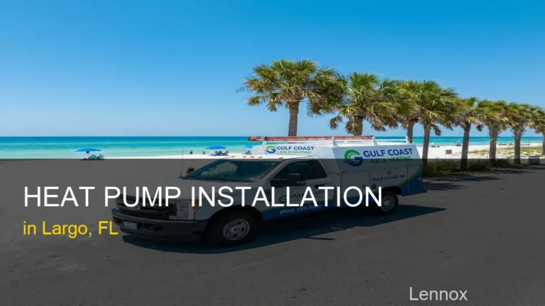 Heat Pump Installation in Largo - Lennox