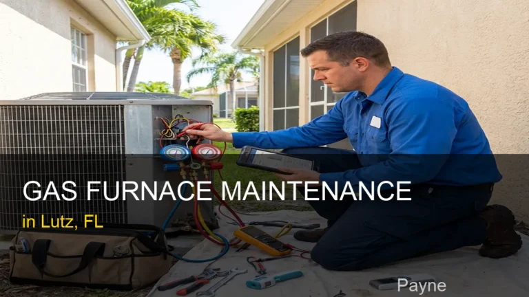 Gas Furnace Maintenance in Lutz - Payne