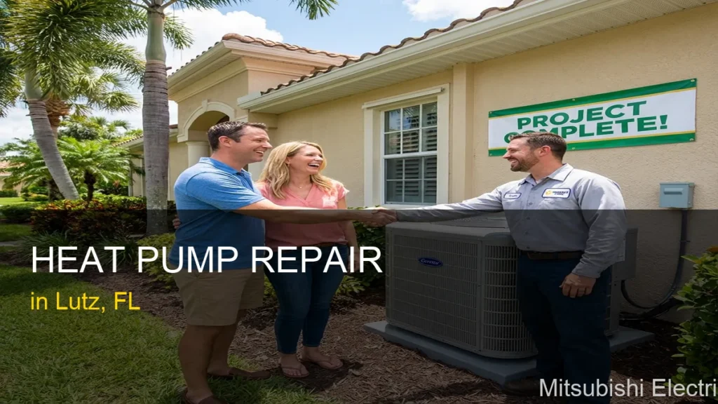 Heat Pump Repair in Lutz - Mitsubishi Electric