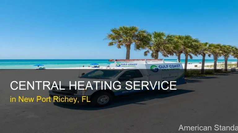 Central Heating Service in New Port Richey - American Standard