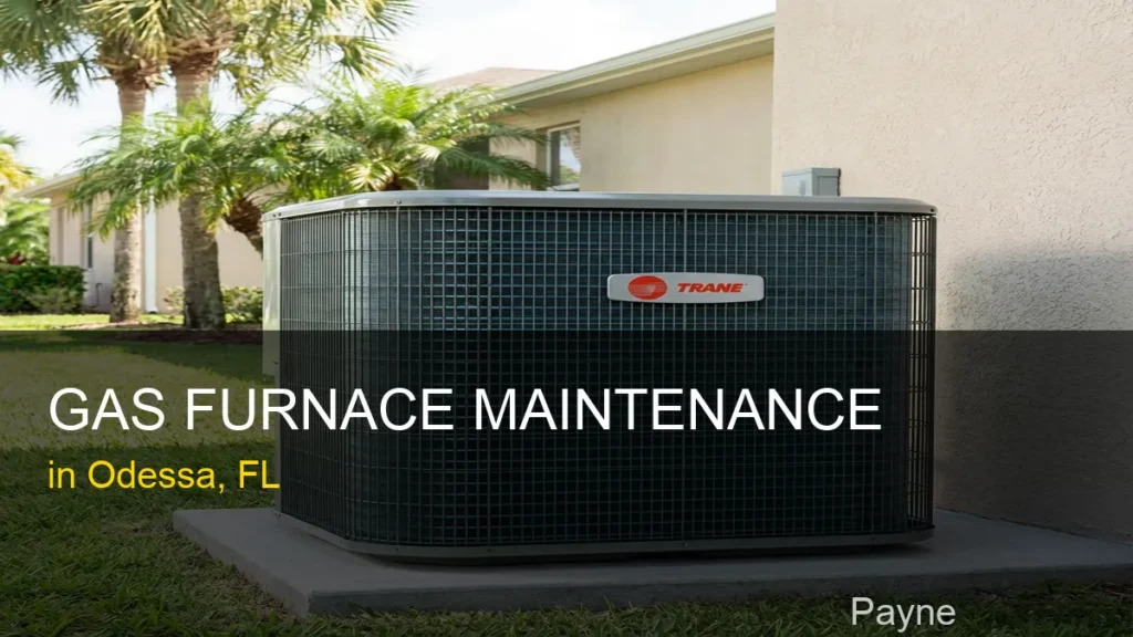 Gas Furnace Maintenance in Odessa - Payne