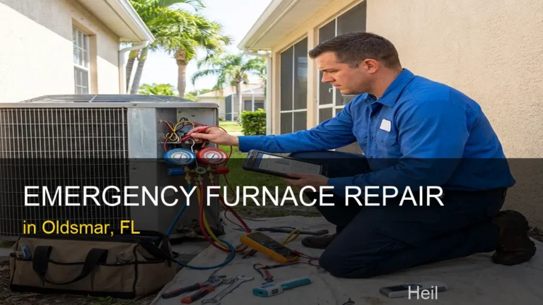 Emergency Furnace Repair in Oldsmar - Heil
