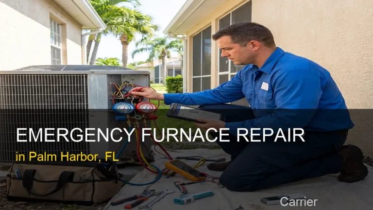 Emergency Furnace Repair in Palm Harbor - Carrier