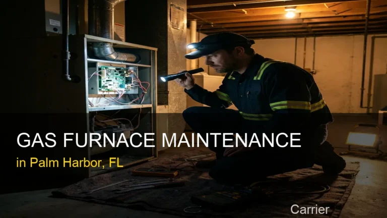 Gas Furnace Maintenance in Palm Harbor - Carrier