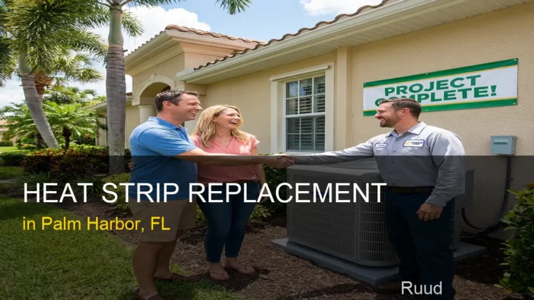 Heat Strip Replacement in Palm Harbor - Ruud