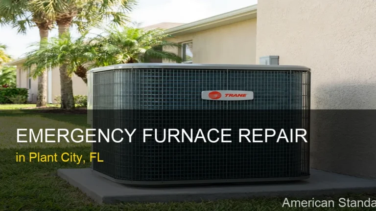 Emergency Furnace Repair in Plant City - American Standard