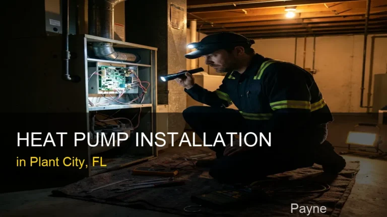 Heat Pump Installation in Plant City - Payne