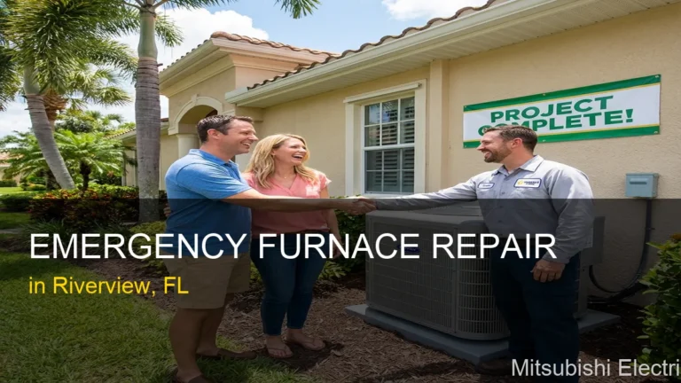 Emergency Furnace Repair in Riverview - Mitsubishi Electric