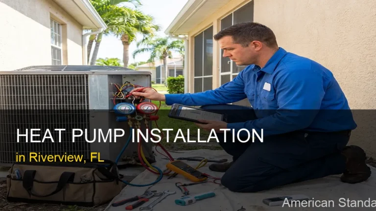 Heat Pump Installation in Riverview - American Standard