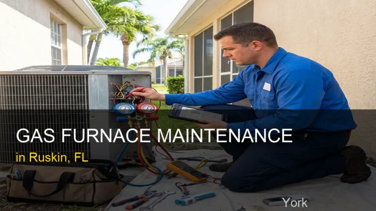 Gas Furnace Maintenance in Ruskin - York