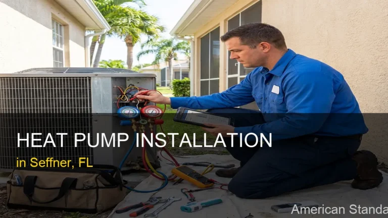 Heat Pump Installation in Seffner - American Standard