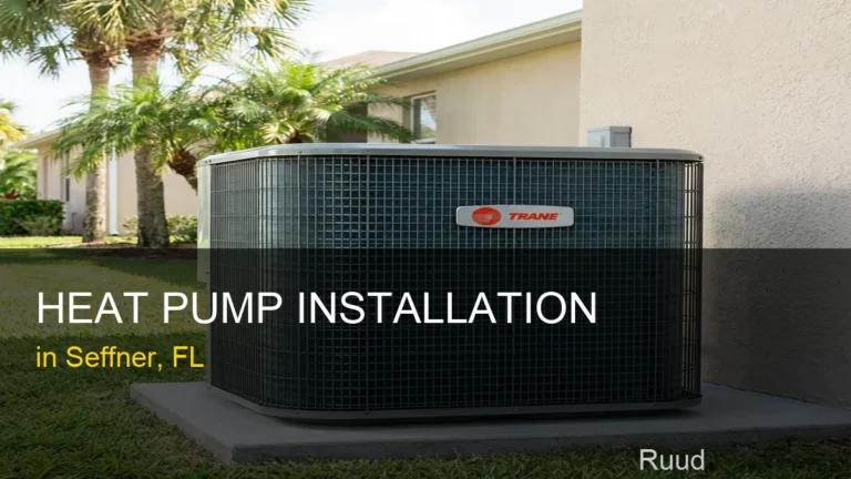 Heat Pump Installation in Seffner - Ruud