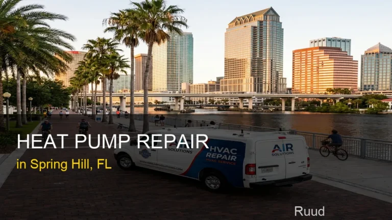 Heat Pump Repair in Spring Hill - Ruud