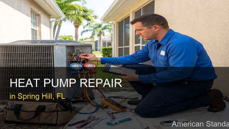 Heat Pump Repair in Spring Hill - American Standard