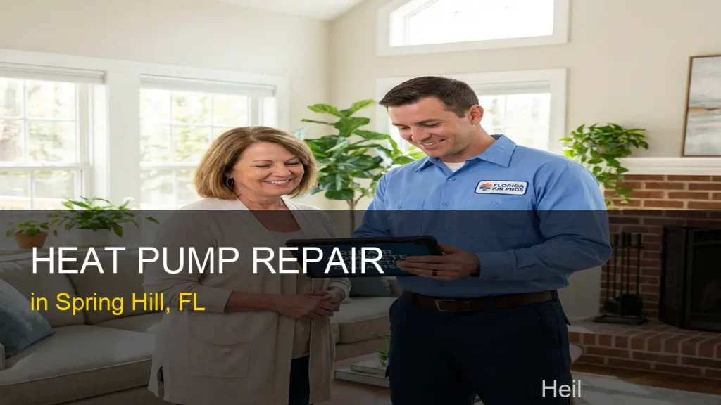Heat Pump Repair in Spring Hill - Heil