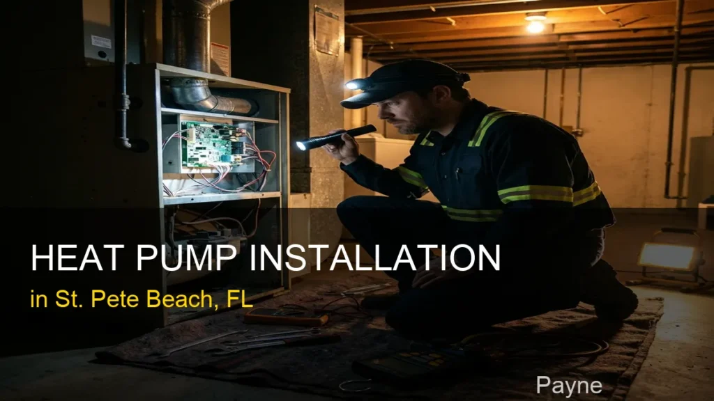 Heat Pump Installation in St. Pete Beach - Payne