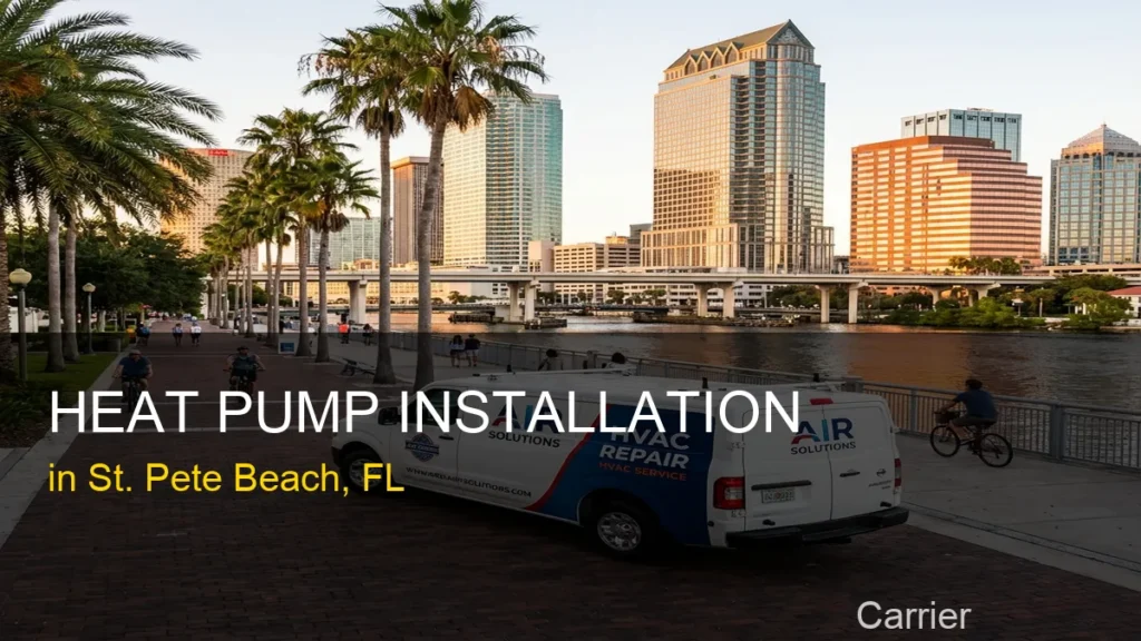 Heat Pump Installation in St. Pete Beach - Carrier