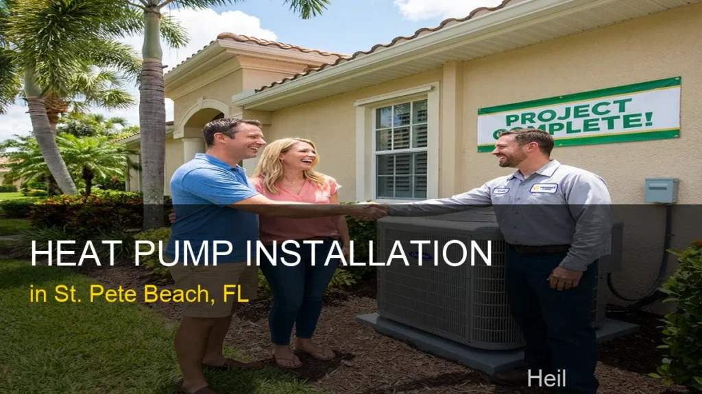 Heat Pump Installation in St. Pete Beach - Heil
